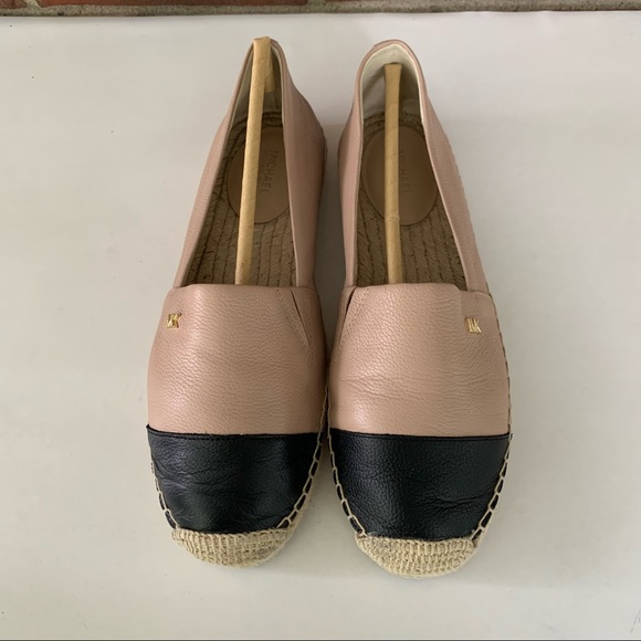 Michael Michael Kors Women’s kendrick  Leather Espadrille Slip On Flats US 9 M - Picture 4 of 9